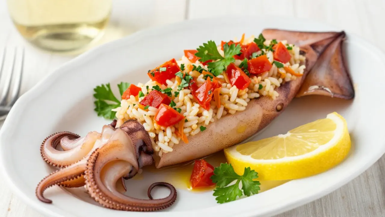 Stuffed Squid