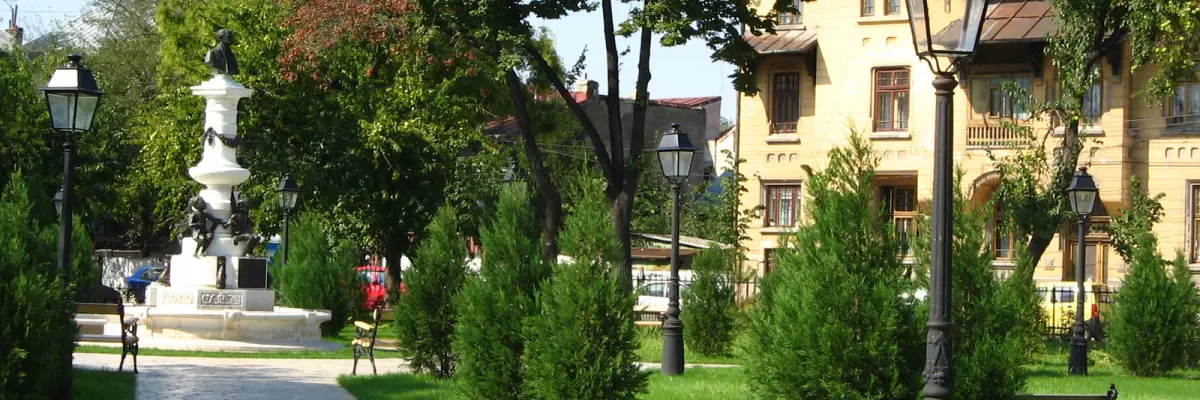 Monumentul și fântâna Luigi Cazzavillan